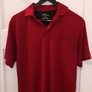 MEN’S Red PGA Tour Polo